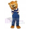 Ours en peluche costume de mascotte
