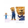 Ours en peluche costume de mascotte
