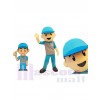 Courrier costume de mascotte