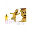 ours en peluche costume de mascotte