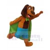 Chien costume de mascotte