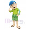 Garçon costume de mascotte