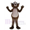 marron Wombat Mascotte Costume Animal