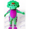 Costume de mascotte adulte vert dinosaure