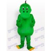 Costume de mascotte adulte vert dinosaure