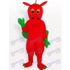 Costume de mascotte adulte animal dinosaure rouge