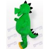 Costume de mascotte adulte vert dinosaure