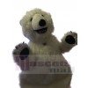Ours polaire costume de mascotte