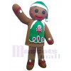 Bonhomme en pain d'épice costume de mascotte