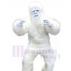 Yéti costume de mascotte