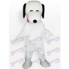 Snoopy Dog avec Costume de mascotte adulte collier rouge