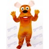 Costume de mascotte animale de chien rond de nez