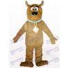 Costume de mascotte adulte chien brun animal