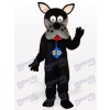 Costume de mascotte adulte chien noir