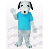 Snoopy Dog In Blue T-shirt costume de mascotte adulte
