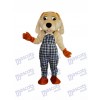 Mascotte de chien chanceux Costume adulte Animal