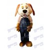 Mascotte de chien chanceux Costume adulte Animal