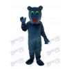 Costume de mascotte de chien de bouche noire Animal