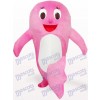 Déguisement de mascotte adulte rose Dolphin Ocean