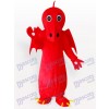 Costume de mascotte adulte dragon chinois rouge
