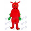 Déguisement de mascotte dragon rouge Animal Costume