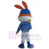 Lapin de Pâques costume de mascotte
