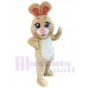 Lapin de Pâques costume de mascotte