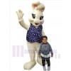Lapin de Pâques costume de mascotte