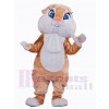 Lapin de Pâques costume de mascotte