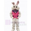Lapin de Pâques costume de mascotte