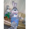 Lapin de Pâques costume de mascotte