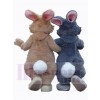 Lapin de Pâques costume de mascotte