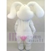 Lapin de Pâques costume de mascotte