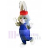 Lapin de Pâques costume de mascotte