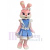 Lapin de Pâques costume de mascotte