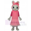 Lapin de Pâques costume de mascotte
