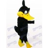 Costume de mascotte de volaille de canard noir