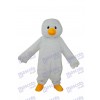 Costume de mascotte adulte super doux blanc poussin animal