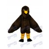 Costume adulte mascotte aigle marron à poils longs Animal