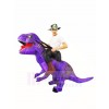 Tyrannosaure violet T-Rex Gonflable Porte moi Ride On Costume