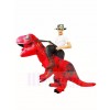 Tyrannosaure rouge T-Rex Gonflable Porte moi Ride On Costume