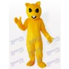 Costume d'animal de mascotte de renard jaune et blanc