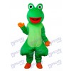 Bouche rouge Odd Grenouille Mascotte Costume adulte Animal