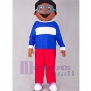 Garçon costume de mascotte