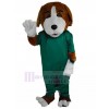 Chien costume de mascotte