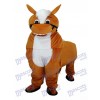 Petit Costume de mascotte de cheval marron Animal