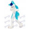 Bleu Rauque Chien Adulte Mascotte Costume Animal Dessin animé