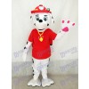 Haute Qualité Adulte Réaliste Nouvelle La Pat' Patrouill Marcus Dalmatien Puppy Chien De Mascotte Costume Mascottes Sauver Jake