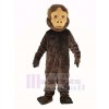 marron Longue Queue Singe Mascotte Costume Animal