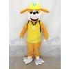 La Pat' Patrouill Bulldog anglais Paw Patrol Costume de mascotte Chien jaune
